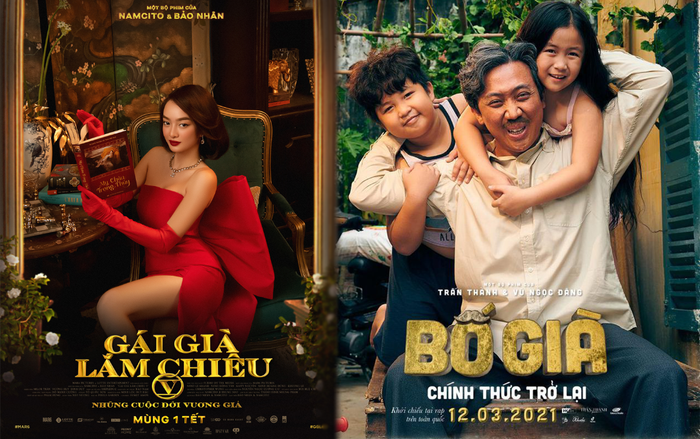 Ra rạp cùng thời điểm, Gái già lắm chiêu V và Bố Già có những điểm giống nhau bất ngờ về nội dung