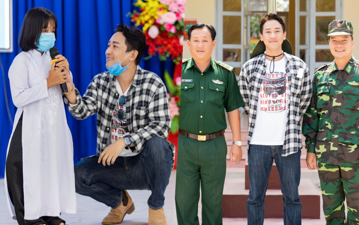 Hứa Vĩ Văn dùng toàn bộ tiền bán tranh làm từ thiện, thăm chốt chống dịch biên giới