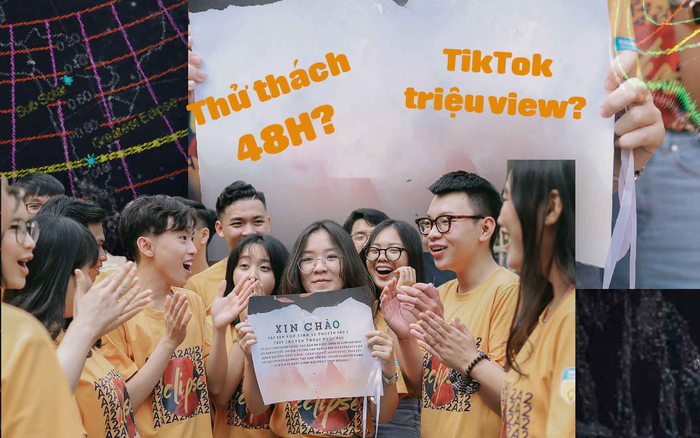 48 giờ thử thách, teen THPT mặc áo lớp làm clip triệu view gây bất ngờ