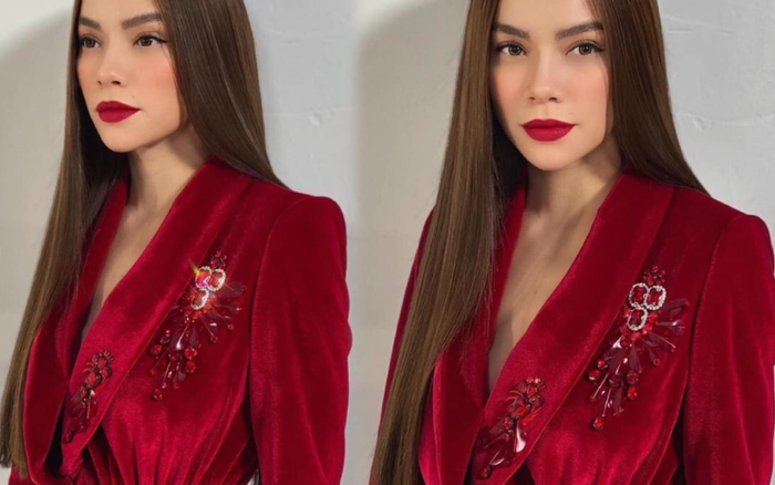 Đẳng cấp nữ hoàng thảm đỏ là đây: Hồ Ngọc Hà mặc set nhung cổ điển mà vẫn sang ngút ngàn