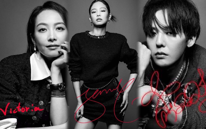 Dù phá dáng hàng hiệu, Tống Thiến vẫn dự show Chanel cùng cặp đôi vàng G-Dragon & Jennie