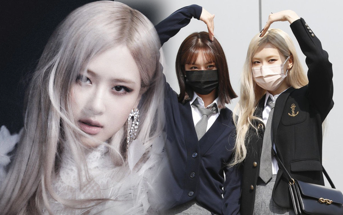 Hyeri và Rosé (BlackPink) 'tay trong tay' đi ghi hình Knowing Brothers