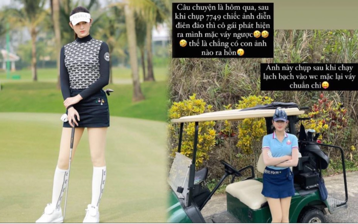 Á hậu Huyền My vô tình mặc váy ngược khiến dân tình không khỏi phì cười