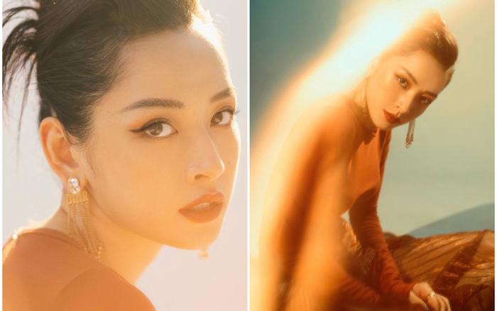 Sau khi bị tố đạo trang phục giống Rosé (BLACKPINK), Chi Pu khoe ảnh mới lấp lánh thương hiệu Dior