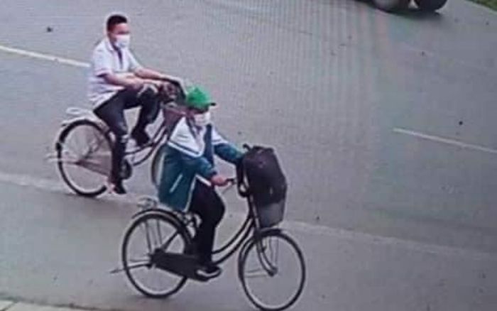 Hai học sinh lớp 5 đạp xe 140km từ Thái Bình vào Thanh Hoá vì “nhớ bà ngoại”