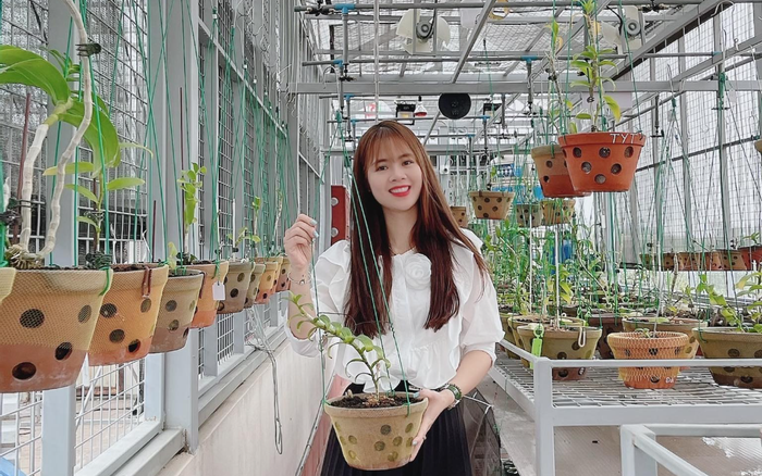 Nghệ nhân Lê Hải Yến và câu chuyện khởi nghiệp làm giàu bằng nghề trồng lan