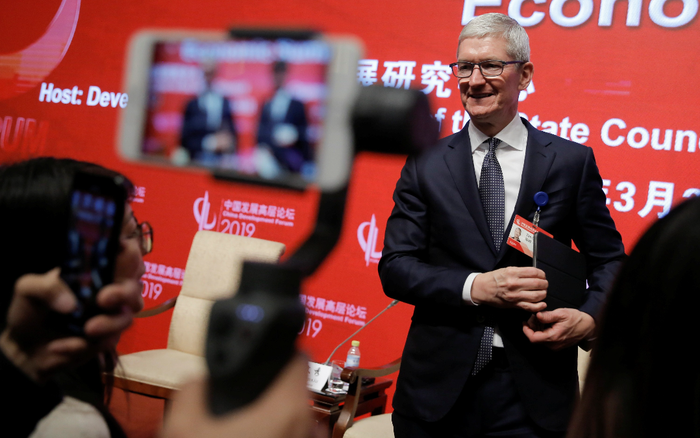 Tim Cook tham dự hội thảo phát triển Trung Quốc vào cuối tháng 3