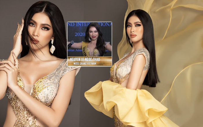 Ngọc Thảo chọn váy vàng 'phong thủy Miss Grand', tự hào hô to 2 tiếng Việt Nam khiến fan phấn khích