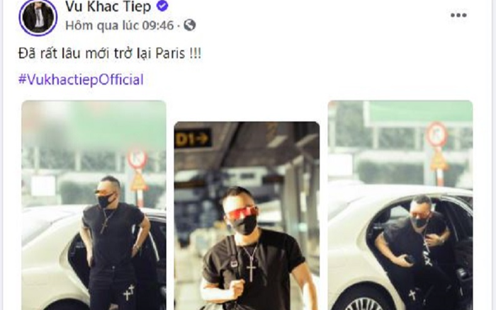 Thực hư 'đại sứ cách ly' Vũ Khắc Tiệp vừa check-in tại Paris thì Pháp phong tỏa toàn thành phố 1 tháng?