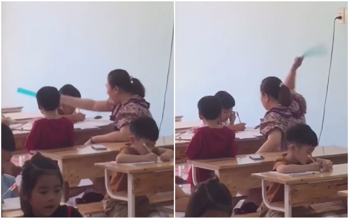 Vụ cô giáo dùng thước đánh học sinh trong lúc dạy học: Phòng GD&ĐT phối hợp với công an xác minh