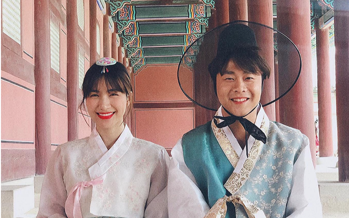 Hòa Minzy và ông xã thiếu gia trốn con đi chơi khiến nhiều người 'phát hờn'