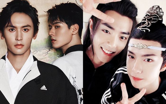 Couple Cung Tuấn - Trương Triết Hạn đang hot nhưng còn lâu mới sánh bằng Tiêu Chiến - Vương Nhất Bác?