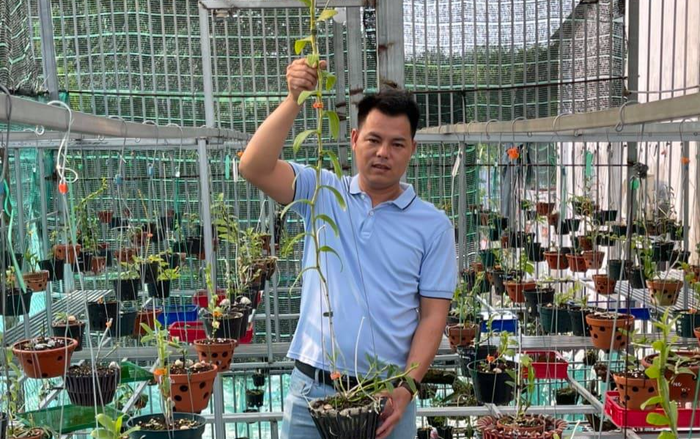 Ông chủ vườn lan Lê Ngọc Hùng và ước mơ viết tiếp đam mê