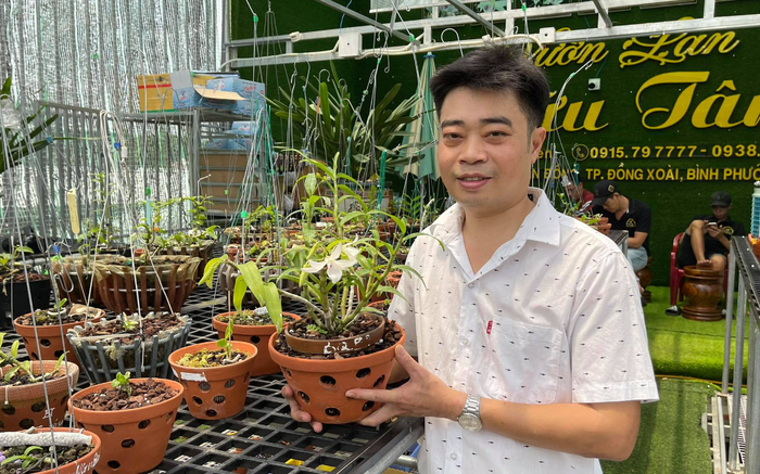Chàng trai 8X Nguyễn Hữu Tân: Vượt khó từ nghề chơi lan tại Đồng Xoài