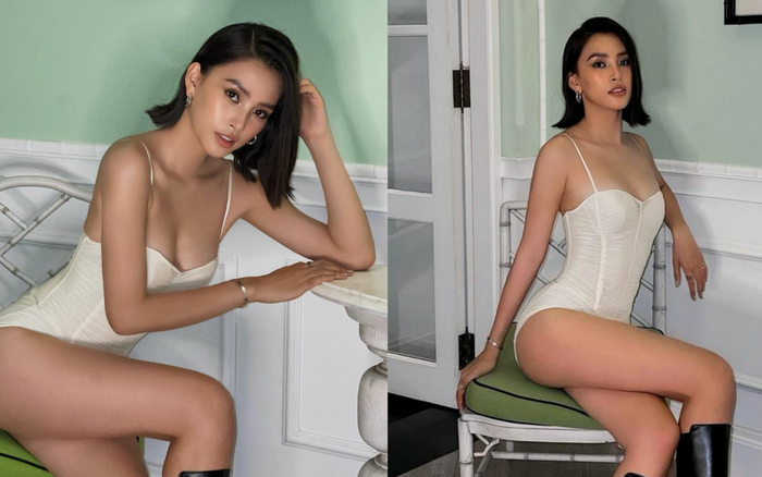 Hoa hậu Tiểu Vy diện váy không thể ngắn hơn, để lộ đôi chân dài như kiếm Nhật