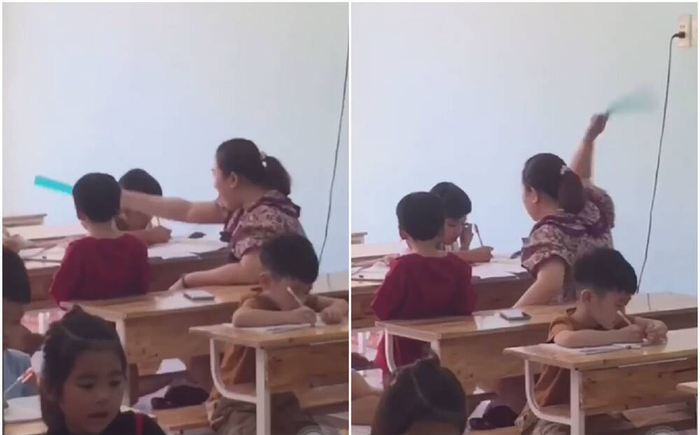 Vụ cô giáo dùng thước đánh học sinh trong lúc dạy học: Đóng cửa trung tâm và xem xét xử phạt giáo viên