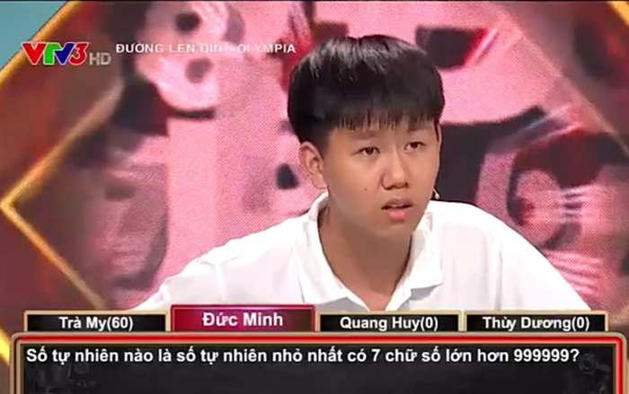 Câu hỏi Olympia tuy dài dòng nhưng hóa ra lại siêu dễ, biểu cảm của nam sinh gây chú ý