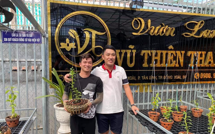 Nghệ nhân Đỗ Thiên Vũ bén duyên với mô hình trồng hoa lan và thành công ngoài mong đợi