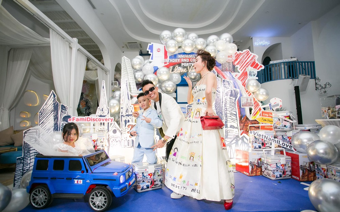 Mặc tin đồn bất hòa 'mẹ ghẻ-con chồng', Mina Phạm có động thái bất ngờ với con riêng đại gia Minh Nhựa