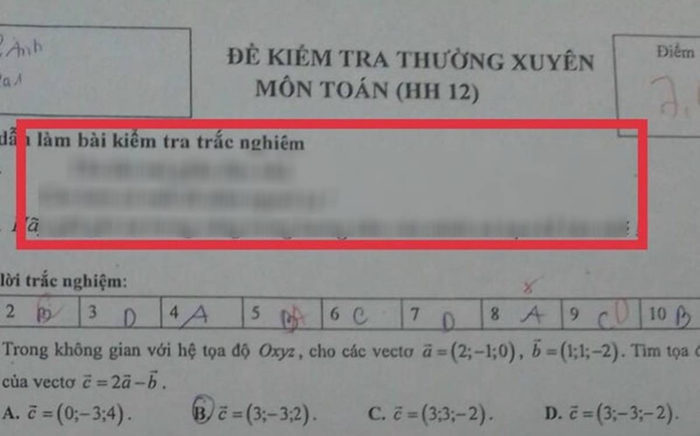 Nhắc nhở học trò không quay cóp lúc kiểm tra, thầy giáo làm thơ vừa hài hước vừa thâm thúy