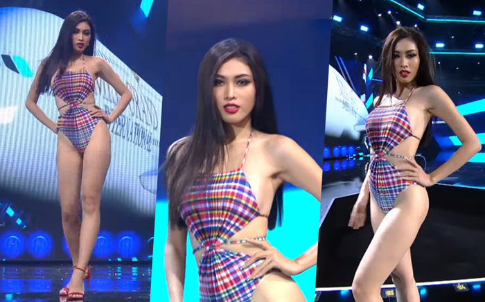 Ngọc Thảo đốt cháy đêm bán kết Miss Grand với màn bikini ấn tượng: Thần thái tự tin, catwalk điêu luyện