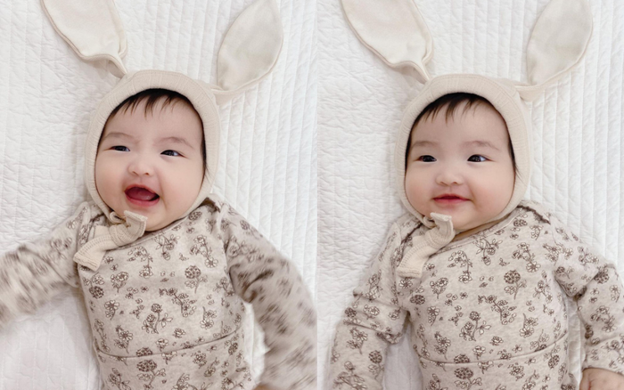 Con gái Đông Nhi - Ông Cao Thắng lại đốn tim mọi người với loạt biểu cảm cực yêu