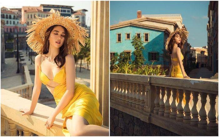 Không phải mặt trời nhưng Ngọc Trinh vẫn chói chang với đường cong nóng mắt!