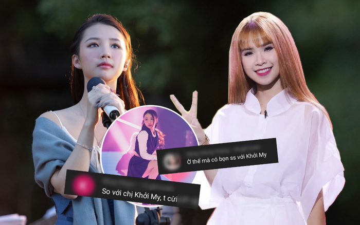 Hát live chênh phô liên tục, Amee bị fan Khởi My 'cà khịa,