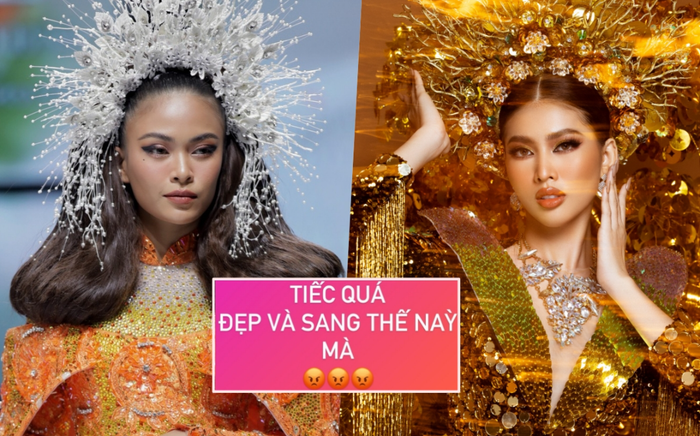 Mâu Thủy 'tức điên' vì Ngọc Thảo vuột mất giải quốc phục Miss Grand: 'Đẹp và sang quá mà, tiếc cực'