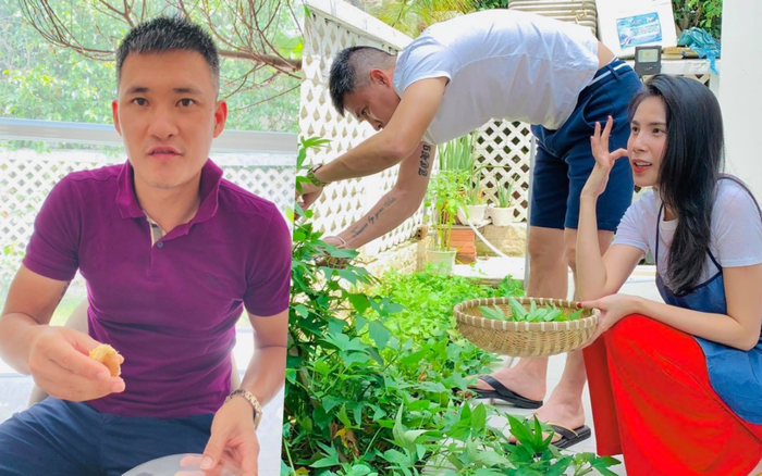 Công Vinh mua sầu riêng tặng vợ, Thủy Tiên cạn lời vì chồng hồn nhiên 'ăn sương sương nửa trái'