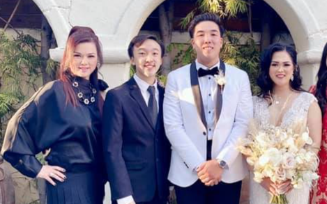 Chị Bé Heo tươi tắn, ăn vận trẻ trung đi đám cưới 1 người thân