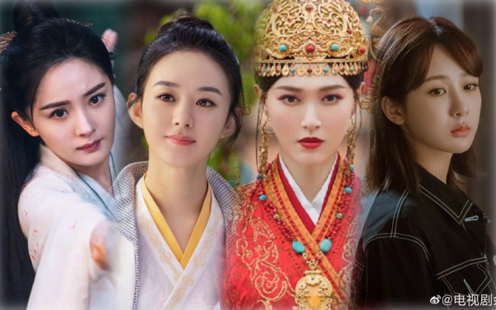 5 nữ hoàng rating Hoa ngữ: Triệu Lệ Dĩnh 'kèn cựa' Dương Mịch, Địch Lệ Nhiệt Ba chẳng chịu thua Dương Tử!