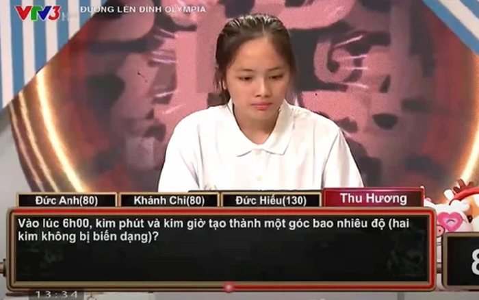 Câu hỏi dễ như cho điểm nhưng lại đánh gục Quán quân nữ đầu tiên của Đường lên đỉnh Olympia 2021