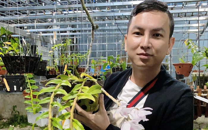 Nghệ nhân Tô Thanh Long và hành trình bén duyên với hoa lan