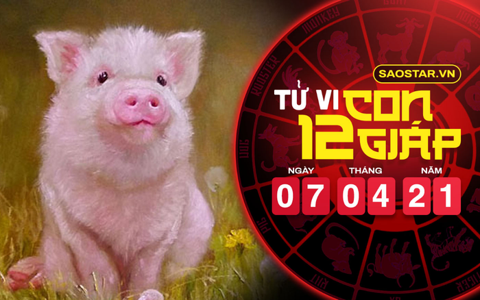 Tử vi thứ 4 ngày 7/4/2021 của 12 con giáp: Tý dễ trúng số, Hợi bị cám dỗ bởi mối quan hệ ngoài luồng
