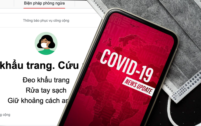 Google tuyên truyền 'đeo khẩu trang cứu người' giữa đại dịch COVID-19
