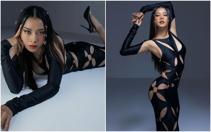 Chi Pu bắn hình cực đỉnh nhưng mọi sự chú ý đổ dồn vào 'cánh hoa tinh nghịch' trên vòng ba hút mắt