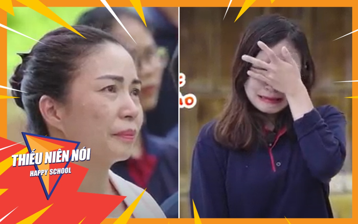 Nữ sinh Marie Curie Hà Nội khóc nấc trên bục dũng khí, hối hận vì từng trách mẹ không biết dạy mình