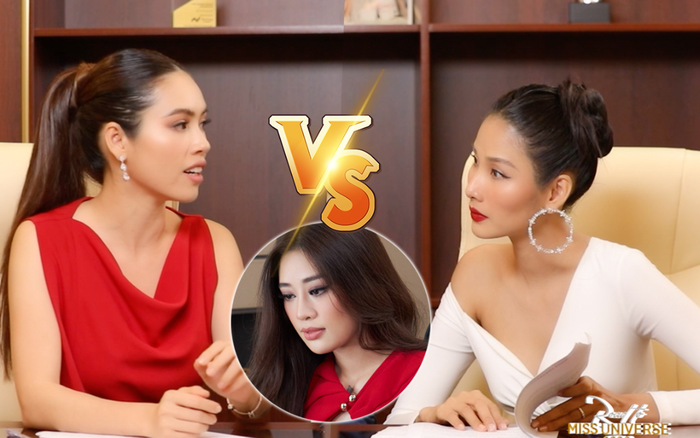 Khánh Vân ứng xử dùng thông dịch, Hoàng My sửa lưng Hoàng Thùy: 'Đừng hỏi thế, bị đánh giá đó'