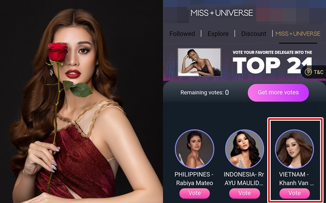 Miss Universe mở cổng bình chọn: Fan Việt ra sức cày vote đưa Khánh Vân lọt Top 20+1