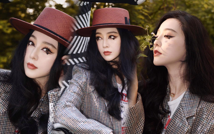 Phạm Băng Băng siêu hot với style makeup mắt mèo 'lệ rơi' tại show thời trang