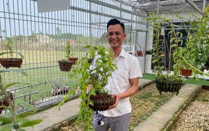 Nghệ nhân Trần Hải Đoàn và hành trình theo đuổi đam mê với hoa lan