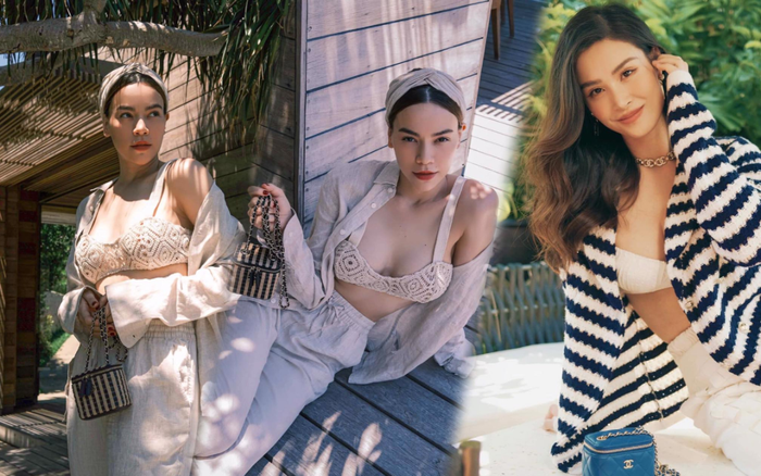 Hà Hồ, Đông Nhi đua nhau 'lả lơi' vòng 1 căng tràn khiến dân tình không thể rời mắt