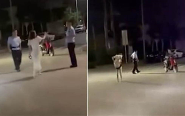 Người phụ nữ say rượu cởi nội y, chửi bới, hành hung cảnh sát