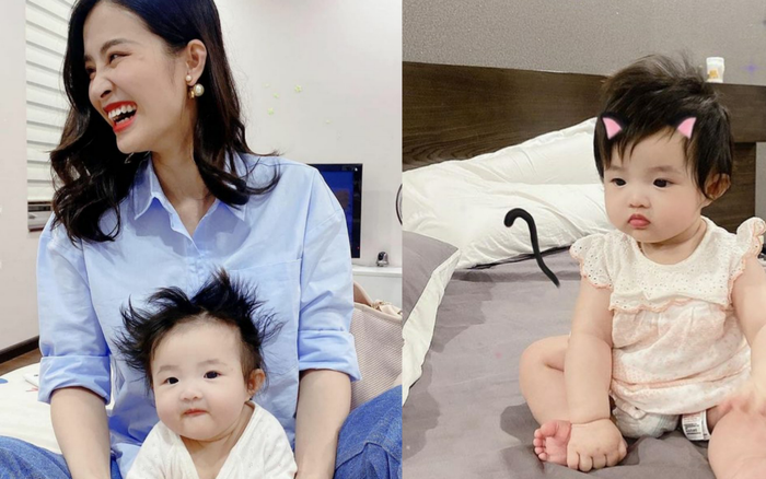 Winnie siêu yêu với kiểu tóc Son Goku, mẹ Đông Nhi có xinh đến mấy vẫn bị dìm nhé