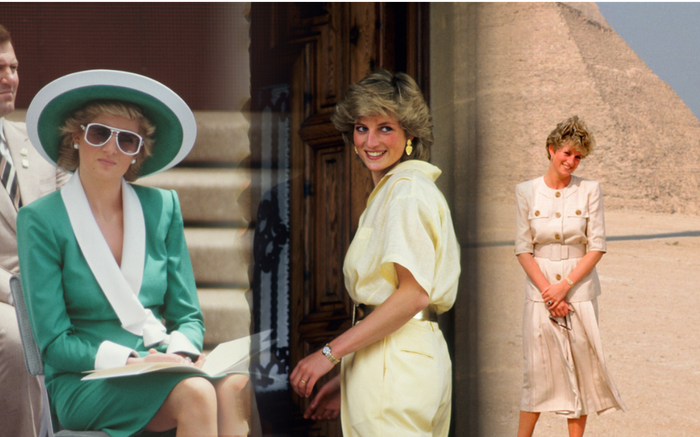 Bí ẩn tủ đồ Hoàng gia: Thời trang hè chuẩn như lên bìa tạp chí của Công nương Diana