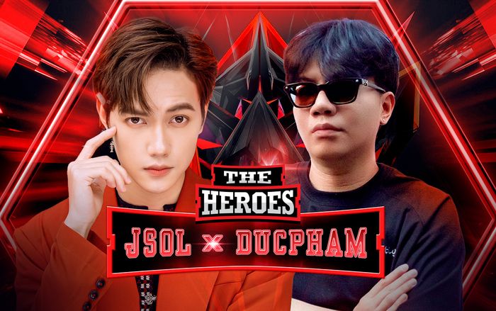 Trai đẹp JSol chính thức tham chiến The Heroes, bắt tay ăn ý cùng producer ducpham.