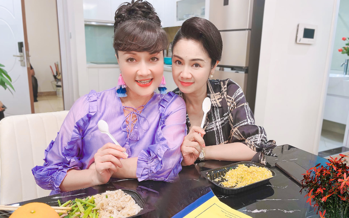 'Tiểu tam' Diễm Loan và Bạch Cúc vô tư đi ăn, hé lộ phần nào cái kết của 'Hướng dương ngược nắng'?