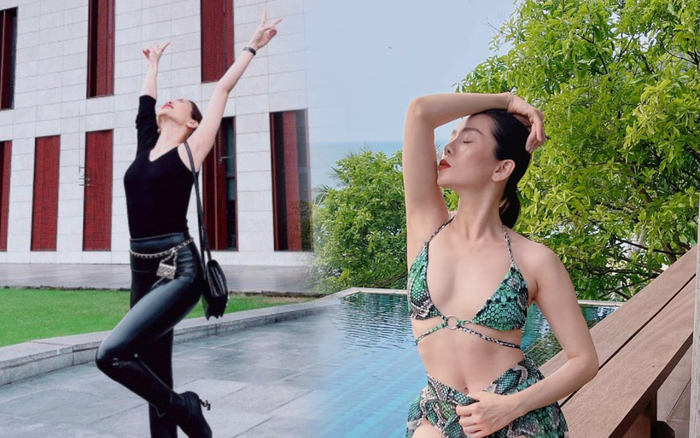 Lệ Quyên chăm khoe body qua camera thường, ngầm chứng minh đã đẹp thì không cần photoshop