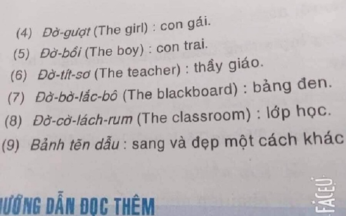 Màn phiên âm tiếng Anh sang tiếng Việt khiến CĐM cười ngất, đến dân chuyên Anh cũng phải 'khóc thét'